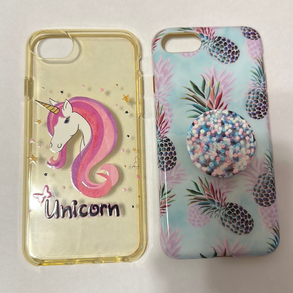 iPhone 8 phone phone cases! BOTH sold together!!!